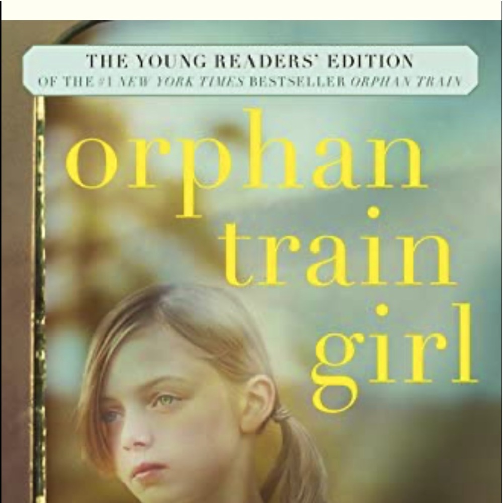 NEW! Orphan train girl. Hardcover book